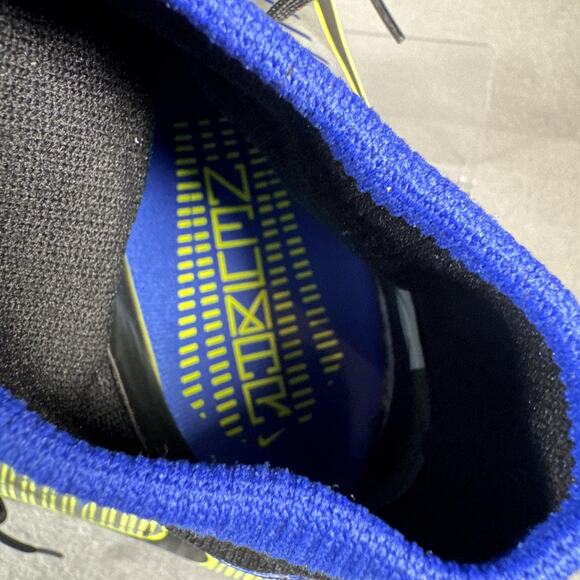 Nike Mercurial Soccer Shoes Mens Size 10 Silver Blue Ousadia Alegria 921506-407 - Picture 7 of 10